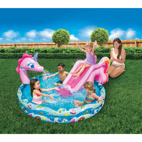 Banzai 32.5" x 60" Plastic Kiddie Pool Wayfair